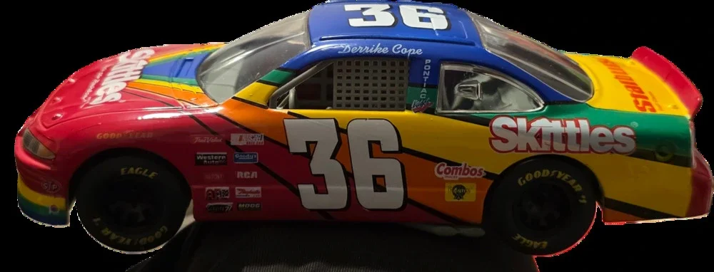 36 Derrike Cope Skittles Starburst NASCAR Diecast Pontiac Grand Prix